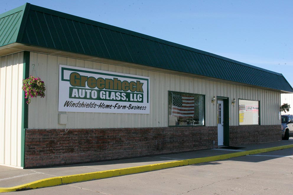 Greenheck Auto Glass building