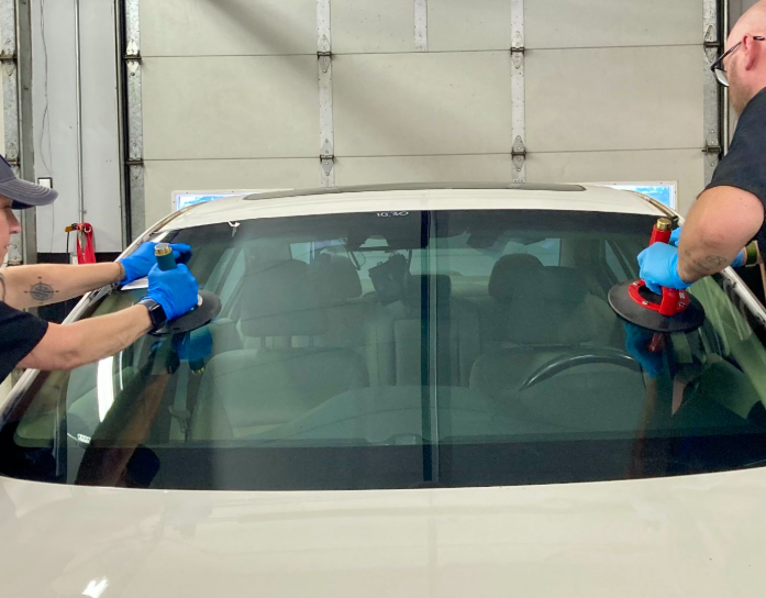 installing a new windshield